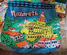 Lot of Vintage Items Nazareth Bag, Christmas Light, Match holder Advertising Fudge Tin, Orbit Castors in Original Box etc PRICE IS FOR 1 ONLY, postage available or collection