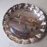 1979 Knock Papal Visit Souvenir Silver Plated Dish Image 5