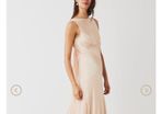Beautiful Bridesmaid or wedding dress 1 NO. Ghost London Taylor Bridesmaid Dress (Oyster Colour) + FREE FULL LENGTH Cover 60%+ REDUCTION on RRP