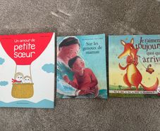 French Books - kids, new baby