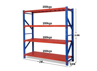2.5m Tall Longspan Shelving / Racking New Long Span
