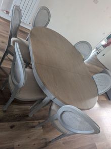 Dining table 6 chairs