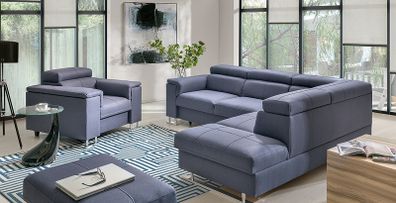 Boston I Corner Sofa Bed @ J & D Furniture