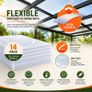 14 Pack Polycarbonate Greenhouse Panels 121 x 60.5 cm 4 mm Twin Wall UV Protected Replacement Sheets Image 2