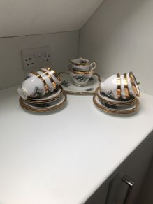 vintage China Teaset rare lily of the valley
