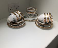 vintage China Teaset rare lily of the valley