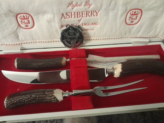 Carving set of knives- Ashberry/Sheffield