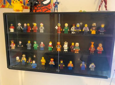 Lego Display with the figures