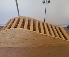 Yoga Iyengar Viparita Dandasana Bench