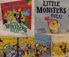 Little Monsters Rule By David Walliams, Large Hardback Book