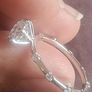 IGI Certified 1.54ctw Lab-Grown Diamond Wedding Band: 14K White Gold Image 10