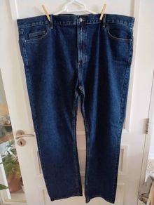 Marks and Spencer cotton denim jeans 46 inch waist and 33 inch leg new and in excellent condition with no issues FREE STANDARD POSTAGE INCLUDED
