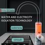 Electric Hot Water Tap with Universal Nozzle, Instant Heating Tap for Kitchen, Stainless Steel Water Heater Tap Supply Hot and Cold Water Faucet with Digital Display (Stainless Steel Gooseneck) Image 2