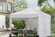 Pop Up Gazebo with 2 Sidewalls 3 x 3m