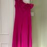 Hot Pink one shoulder Dress Image 2
