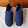 skechers gen 5 slip ons Size 4 eu 37 blue canvas in good condition Image 3