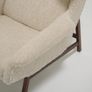 Vintage Sculptural Boucle Wingback Model 877 Armchairs by Gianfranco Frattini for Cassina, Italy, 1950s Image 10