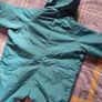 Vintage 80's Made In USA Chuck Roast Teal Fleece-Lined Baby Snowsuit/Padded Bunting Image 9