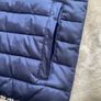 Fila Mens  Navy Hooded Puffer Jacket (Size S) Image 3