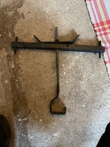 ladder roof rack lock/holder x2