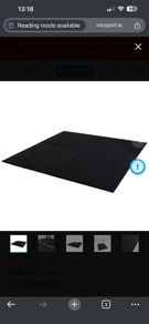 Gym Floor Mats (4) - 1m x 1m - 15mm