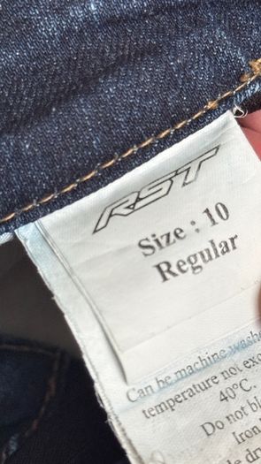 RST lady aramid motorbike jeans size 10