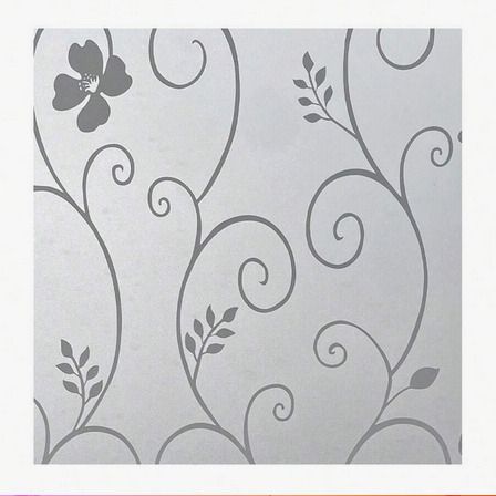Frosty Design - Removable Foil / Privacy Foil for Windows / Doors / Shower Doors Etc