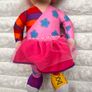 Zingzillas Panzee Soft Plush Cbeebies 2009 Mini approx. 22 cm. Vivid Used Dirty Please see photos Image 7