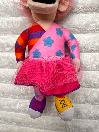 Zingzillas Panzee Soft Plush Cbeebies 2009 Mini approx. 22 cm. Vivid Used Dirty Please see photos