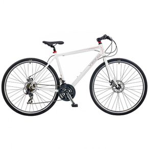20" Viking Notting Hill 21 Speed Alloy Gents Disc, Matt White