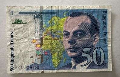 France 50 Francs 1999 Banknote