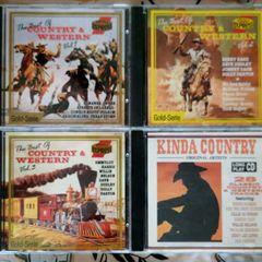 8 CD's set of Country Music, perfect condition.