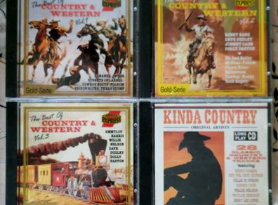 8 CD's set of Country Music, perfect condition.