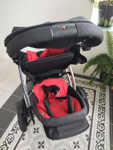 Phil and Ted's Vibe Double Buggy with Raincover