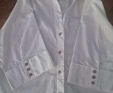 Zara womens white shirt as new bargain
