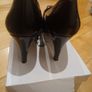 LK Bennett  Dark Brown Leather Patent Heels Image 5