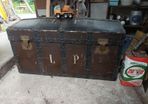 large antique trunk