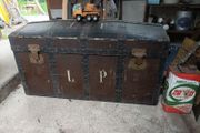 large antique trunk