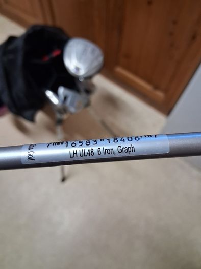 Golf Clubs. US Kids Golf Set.Left Handed .Age 7 To 8 Years Old. Girls Set.. In As New Condition. Collect In Dublin Or Receive Via Post.