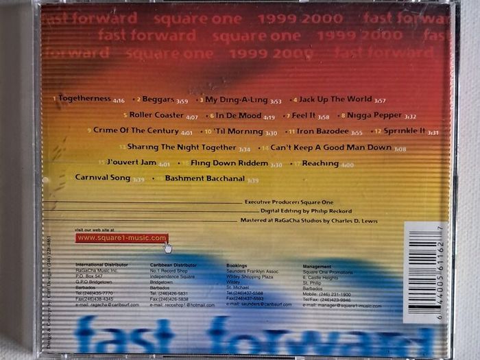 Square One - Fast Forward CD