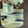 Glass Wine Bottle Trivet/ Cheese Board Image 2