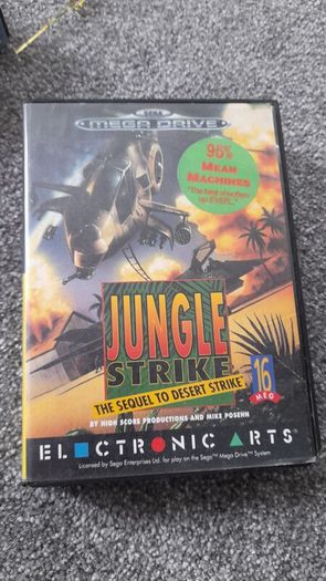 sega megadrive jungle strike