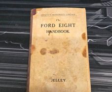 Vintage Ford Eight handbook 1933 to 1939  Dated 1939 Third Edition