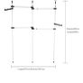 Heavy Duty Clothes Rail Image 3