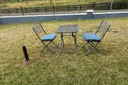 Garden/Patio metal furniture set