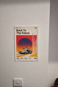 Back to the Future Canvas Poster