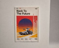 Back to the Future Canvas Poster