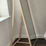 Full-length Standing Mirror with Integrated Hanging Rail Image 2