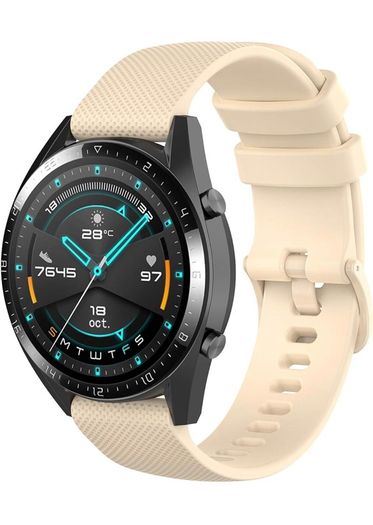 22mm Strap Compatible for Fossil Gen 5, Compatible for Samsung Galaxy Watch 3 45mm, Sports Silicone Replacement Wristband Compatible for Garmin Vivoactive 4