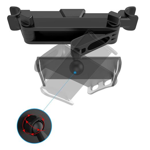 New Universal 360 Car Back Seat Headrest Smart Phone Holder Mount Stand #1406